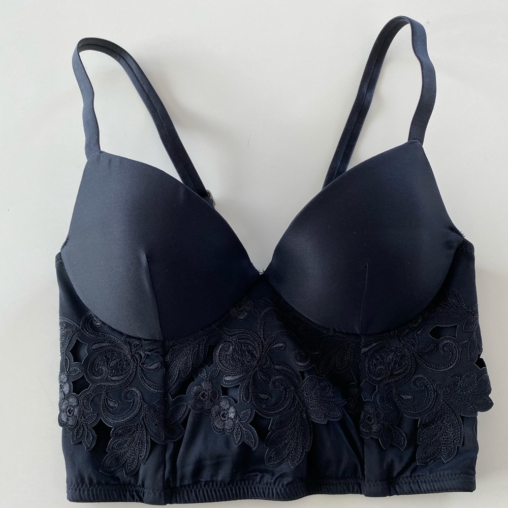 La Perla magie de fleurs bustier top - Picture 3 of 8